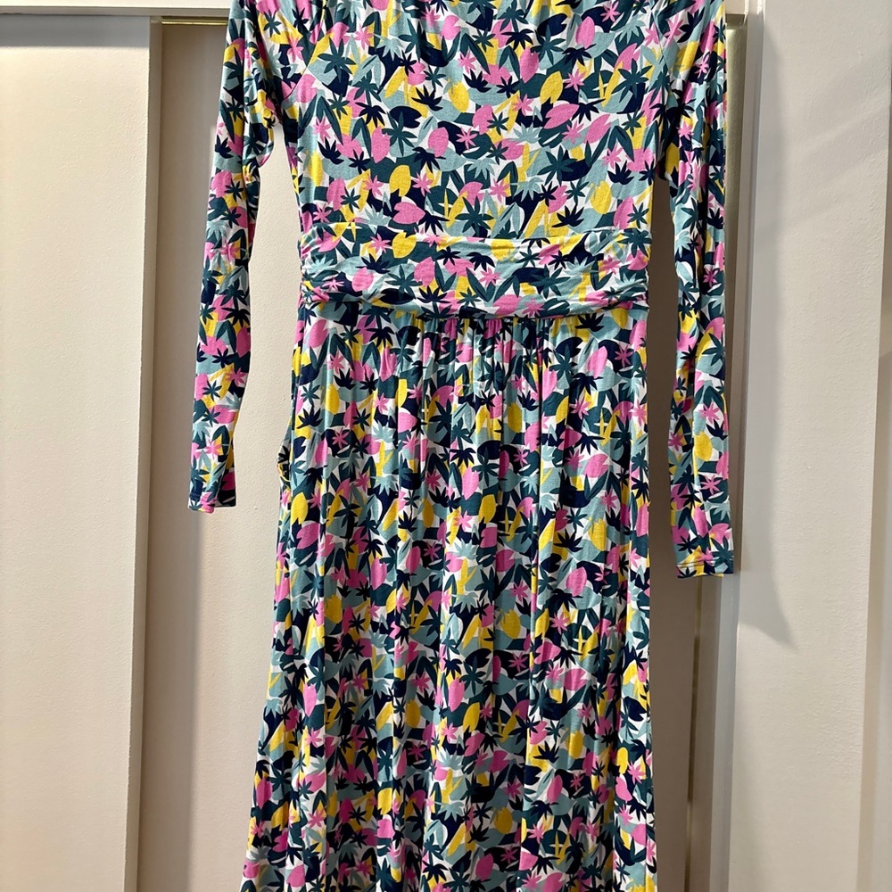 Beautiful Boden Floral Long Sleeve Dress - Picture 10 of 10
